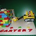 lego construction cake